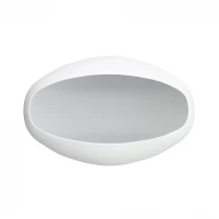 Cocoon Shell for Aeris/Pedestal in White by Cocoon Fires – a stylish and durable fireplace accessory.