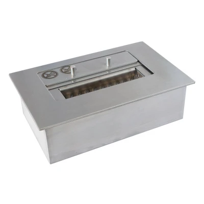 ScandiFlames 1.5 Litre Bioethanol Burner – Buy Now ScandiFlames 1.5 Litre Bioethanol Burner – A sleek, stainless steel manual burner with a 1.5-litre capacity for up to 5 hours of