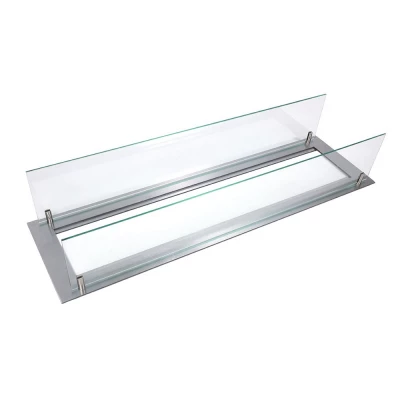 ScandiFlames Built-in Profile - 100 cm, a high-quality steel frame for bioethanol fireplaces.