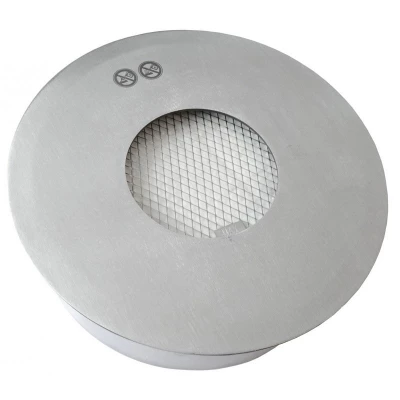 ScandiFlames Round 5 Litres Bioethanol Burner (Ø: 26 cm) - Modern and stylish manual bioethanol burner for custom fireplace setu