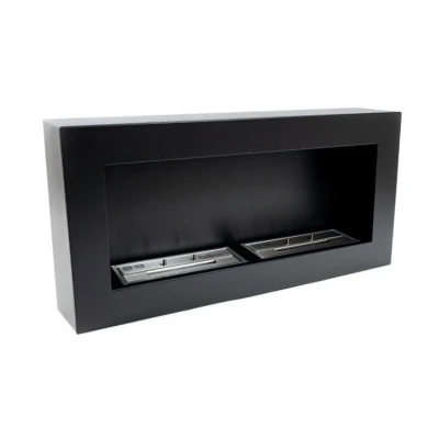 ScandiFlames Large Black Biofireplace – Buy Now ScandiFlames Large Black Biofireplace for Wall Mounting – elegant and modern heating solution.