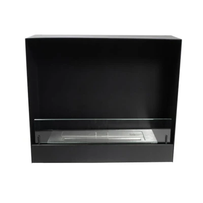 ScandiFlames 60 cm Black Bio Fire Insert – Buy Now ScandiFlames 60 cm Black Bio Fire Insert – One-sided built-in bioethanol fireplace with manual control.
