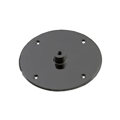 Ceiling Bracket for Cocoon Aeris - Black, designed for secure suspension and a modern aesthetic.
