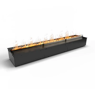 Cool Flame 1500 Insert – Opti-myst Vapour Fireplace Cool Flame 1500 Insert – a sleek black vapour fireplace with Opti-myst technology, offering a realistic flame effect and remote