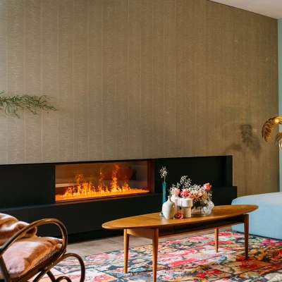 Faber e-Matrix Linear 1300-400 I – Buy Now Faber e-Matrix Linear 1300-400 I water vapour fireplace with realistic Opti-myst flame effect, ideal for modern interiors.