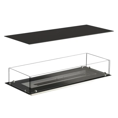 Foco Four 1000 - Built-in Bioethanol Fireplace | Buy Now Foco Four 1000 bioethanol fireplace by FOCO Fires, a stylish four-sided built-in model with remote, automatic, and manual contro