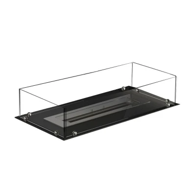 Foco Free 800 Bioethanol Fireplace - Buy Now Foco Free 800 bioethanol fireplace by FOCO Fires in a sleek black finish, designed for built-in installation with remote control