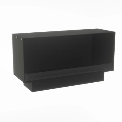 Foco Myst One 1200 by FOCO Fires - a built-in one-sided vapour fireplace with realistic flame effect and remote control.