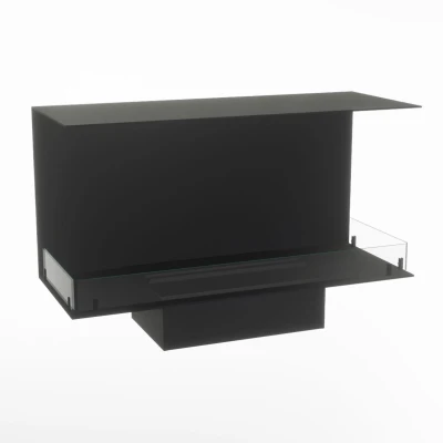 Foco Myst Three 1000 by FOCO Fires – A sleek 3-sided built-in vapour fireplace with Opti-myst technology, offering a realistic f