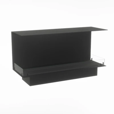 Foco Myst Three 1200 by FOCO Fires – A stylish 3-sided built-in vapour fireplace with Opti-myst technology, offering a realistic