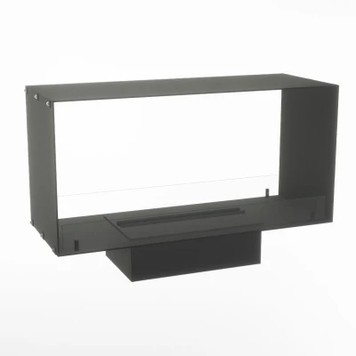 Foco Myst Two 1000 by FOCO Fires – a premium built-in see-through vapour fireplace with Opti-Myst technology and remote control.