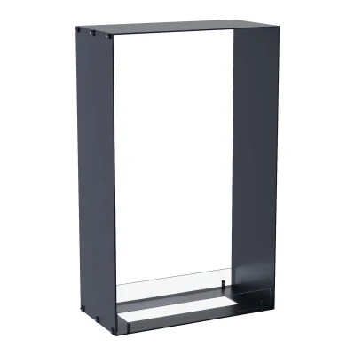 Foco Two 800 Tall by FOCO Fires – a premium see-through built-in bioethanol fireplace with remote control, automatic, and manual