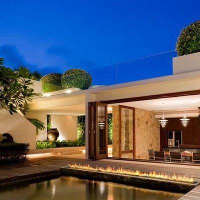 Galio Insert 2000 - Automatic | Outdoor Gas Burner Galio Insert 2000 - Automatic outdoor gas burner in stainless steel with app control.