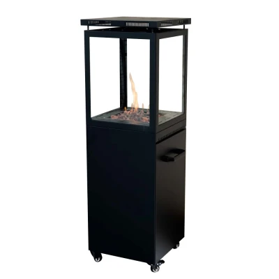 Murcia Stylish Patio Heater by Muztag – A sleek and modern outdoor gas heater with 7.3 kW heat output and manual control.