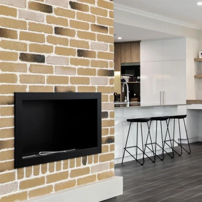 Icon Fires Slimline Firebox SFB1350 - Black, a stylish built-in bioethanol fireplace with a 135 cm length and 7.7 kW heat output