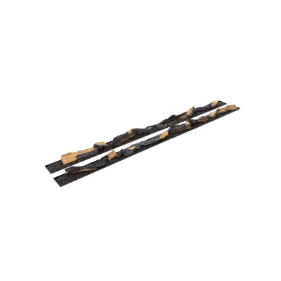 Cool Flame 2000 Decorative Logset for Vapour Fireplaces – Realistic and Elegant Design