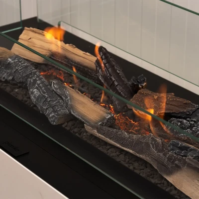 Decorative Set for Planika Neo Burners – premium accessories for a stylish bioethanol fireplace.