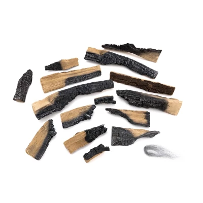 Decorative Logs for Planika Panorama – Buy Now Decorative Logs for Planika Panorama bioethanol fireplace, offering a natural and elegant aesthetic.