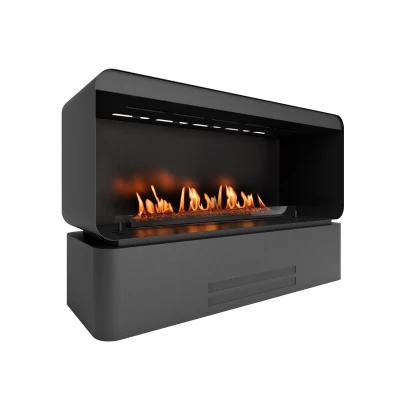 Retro 1000 - Remote Controlled Bio Fireplace | Buy Now Retro 1000 bioethanol fireplace with remote control, featuring a sleek design and eco-friendly heating.
