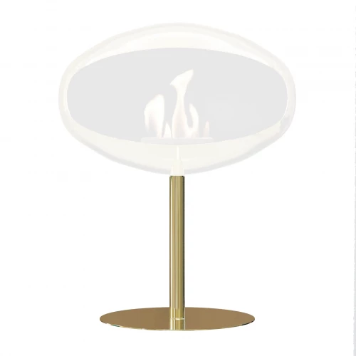 Polished Brass Cocoon Pedestal Base – Buy Now Polished Brass Cocoon Pedestal Base by Cocoon Fires, a stylish and sturdy accessory for bioethanol fireplaces.