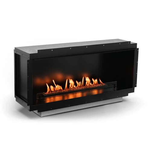 Neo 1000 Automatic Built-in Bioethanol Fireplace with modern design and safe operation.
