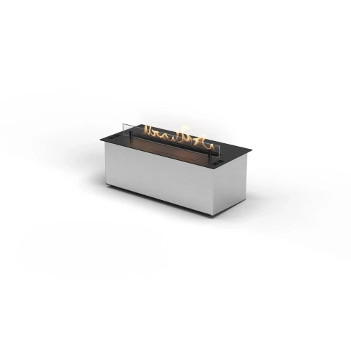 Prime Fire 2.0 590 BEV Bioethanol Burner – sleek, automatic bioethanol fireplace with remote and app control.