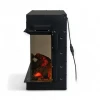 Dimplex Ignite Ultra 40 electric fireplace in black with multi-sided installation options and advanced controls.