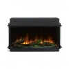 Dimplex Ignite Ultra 40 electric fireplace in black with multi-sided installation options and advanced controls.