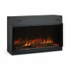 Dimplex Ignite Ultra 40 electric fireplace in black with multi-sided installation options and advanced controls.