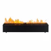 Dimplex Optimyst Cassette 1000 Retail – A modern vapour fireplace with a realistic flame effect, remote control, and sleek black