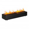 Dimplex Optimyst Cassette 1000 Retail – A modern vapour fireplace with a realistic flame effect, remote control, and sleek black