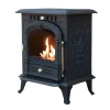 Bergen Cast Iron Bioethanol Fireplace by ScandiFlames, featuring a durable cast iron design with a warm, smoke-free flame.