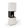 Planika Rock Daze / Laurent bioethanol fireplace – floor-standing, automatic control, 5L capacity, 9-hour burn time, and 3.2 kW