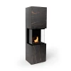 Planika Rock Daze / Laurent bioethanol fireplace – floor-standing, automatic control, 5L capacity, 9-hour burn time, and 3.2 kW
