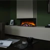 New Forest 870 electric fireplace by British Fires, a built-in multi-sided design with remote control and 1.5 kW heat output.