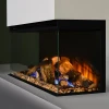 New Forest 870 electric fireplace by British Fires, a built-in multi-sided design with remote control and 1.5 kW heat output.