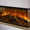 New Forest 870 electric fireplace by British Fires, a built-in multi-sided design with remote control and 1.5 kW heat output.