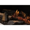 Decorative Logs for Planika Panorama bioethanol fireplace, offering a natural and elegant aesthetic.
