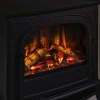 Deluxe Real Logs decoration wood set for British Fires electric fireplace, offering a realistic and elegant enhancement.