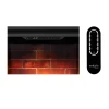 Dimplex Firebox 30" Electric Fireplace Insert in black with realistic flames and remote control operation.