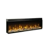 Dimplex Ignite Bold 74 - 188 cm built-in electric fireplace in a sleek black finish with multi-sided installation options and re