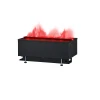 Dimplex Optimyst Cassette 500 Projects – a sleek black vapour fireplace with app and remote control for a realistic flame effect
