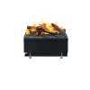 Dimplex Optimyst Cassette 500 Projects – a sleek black vapour fireplace with app and remote control for a realistic flame effect