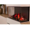 Dimplex 3 Step Multi Optimyst built-in vapour fireplace with Opti-myst flame effect, offering app control, remote operation, and