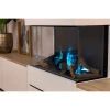 Dimplex 3 Step Multi Optimyst built-in vapour fireplace with Opti-myst flame effect, offering app control, remote operation, and