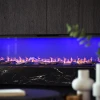 Faber e-SliM Linear 1200-450 I built-in one-sided Opti-myst vapour fireplace in black finish.