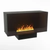 Foco Myst One 1000 by FOCO Fires - A sleek, built-in one-sided vapour fireplace with realistic flame effect and remote control.