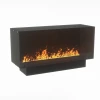 Foco Myst One 1200 by FOCO Fires - a built-in one-sided vapour fireplace with realistic flame effect and remote control.