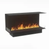 Foco Myst Three 1200 by FOCO Fires – A stylish 3-sided built-in vapour fireplace with Opti-myst technology, offering a realistic