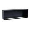 Foco One 1500 bioethanol fireplace with remote, automatic, and app control in a sleek black finish.